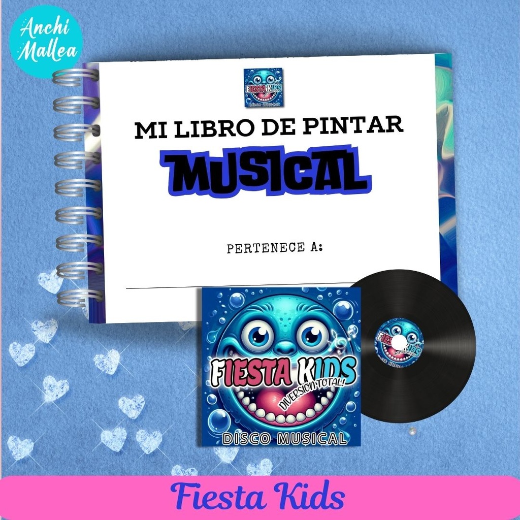 Libro de Pintar Musical