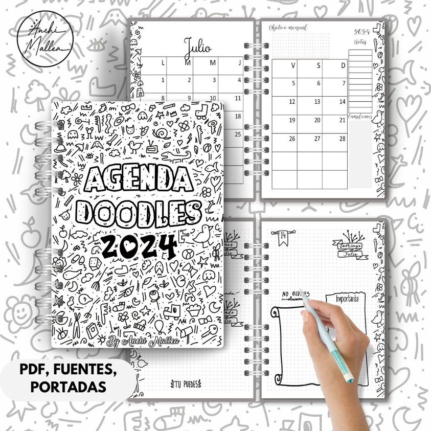 Agenda Doodles 2024