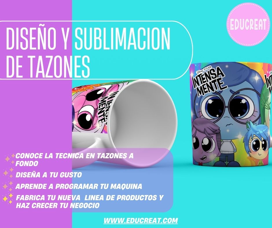 Curso: Diseño y Sublimación de Tazones