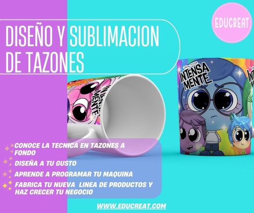 Curso: Diseño y Sublimación de Tazones